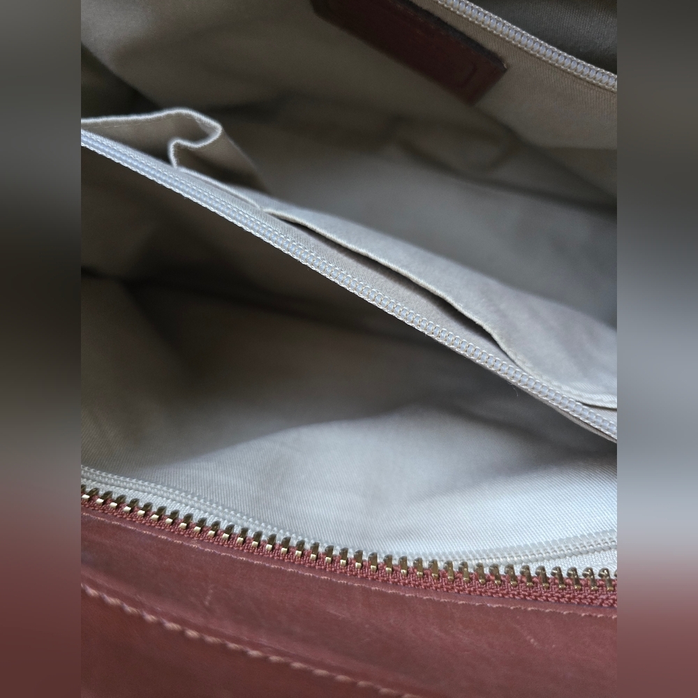 Coach Legacy Candace medium carryall cognac leather - Picture 6 of 11